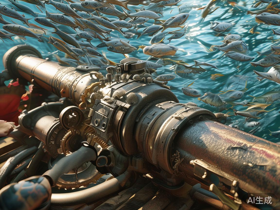 在游戏过程中，玩家可以根据鱼群的密度调整炮台的威力